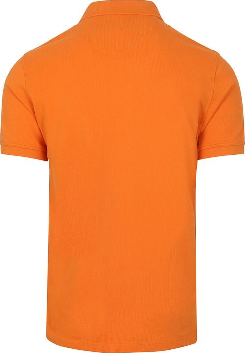 Steppin' Out Polo Piqué Classic Oranje Product / Achterkant