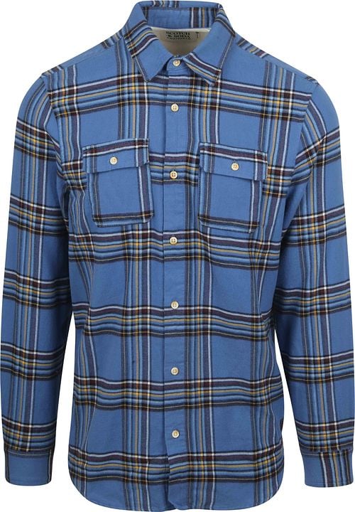 Scotch and Soda Flannel Shirt Blue Product