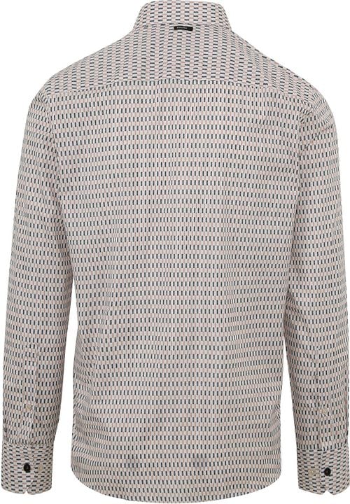 Vanguard Overhemd Wit Multicolour Product / Achterkant