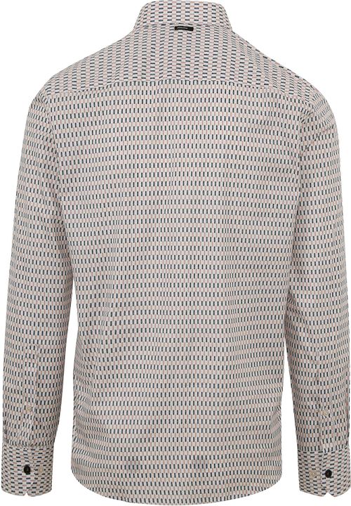 Vanguard Shirt White Multicolour Product / Achterkant