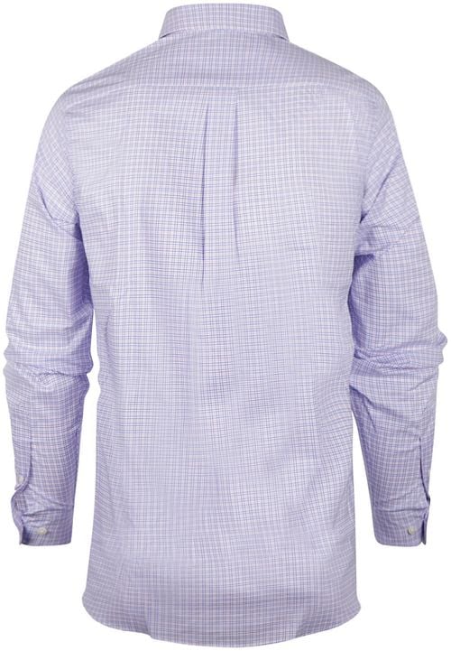Steppin' Out Hemd Karos Blau Rot Product / Achterkant