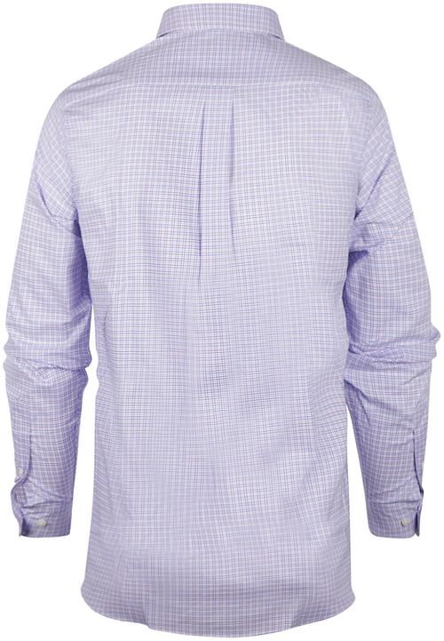 Steppin' Out Shirt Checks Blue Red Product / Achterkant