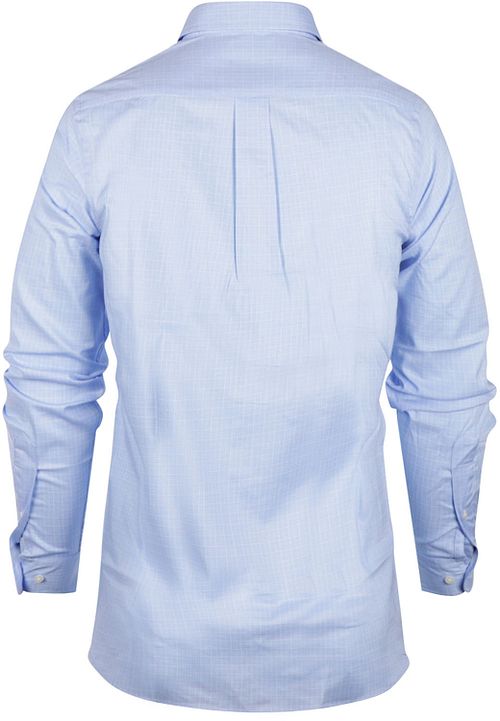 Steppin' Out Shirt Checks Blue Product / Achterkant