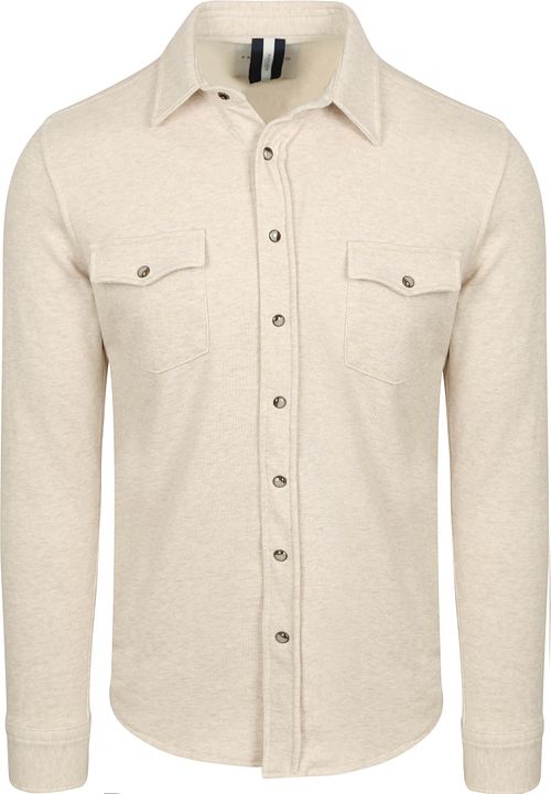 Profuomo Overshirt Western Jersey Ecru Product