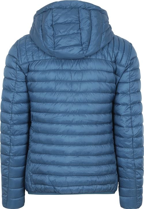 Suitable Copenhagen Jas Mid Blauw Product / Achterkant