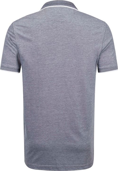 Suitable Oxford Polo Shirt Gray Product / Achterkant
