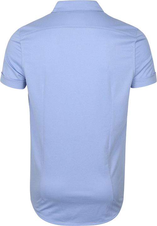 Suitable Prestige Earl Short Sleeve Shirt Light Blue Product / Achterkant