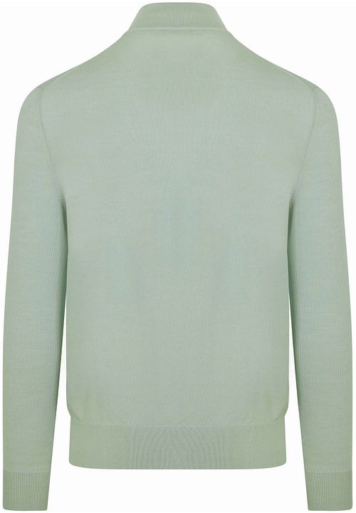 Suitable Merino Half Zip Sweater Vert Product / Achterkant