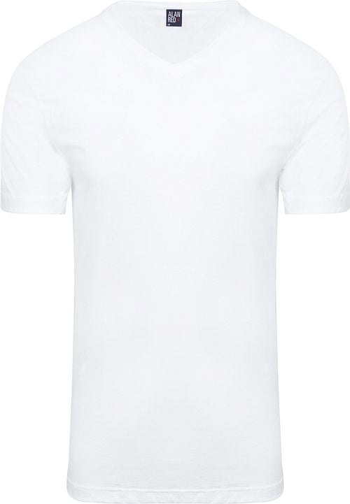 Alan Red West-Virginia V-Neck White 2-Pack Product