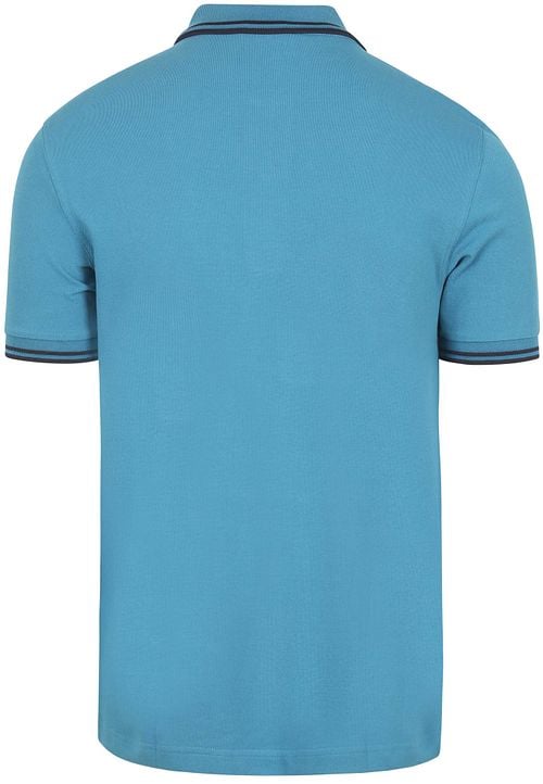 Fred Perry Polo M3600 Mid Blauw V35 Product / Achterkant