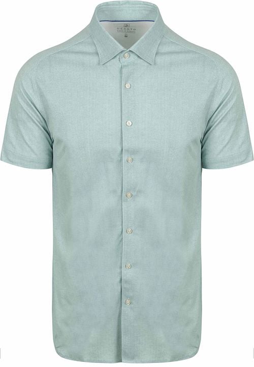 Desoto Short Sleeve Jersey Overhemd Lichtgroen Product
