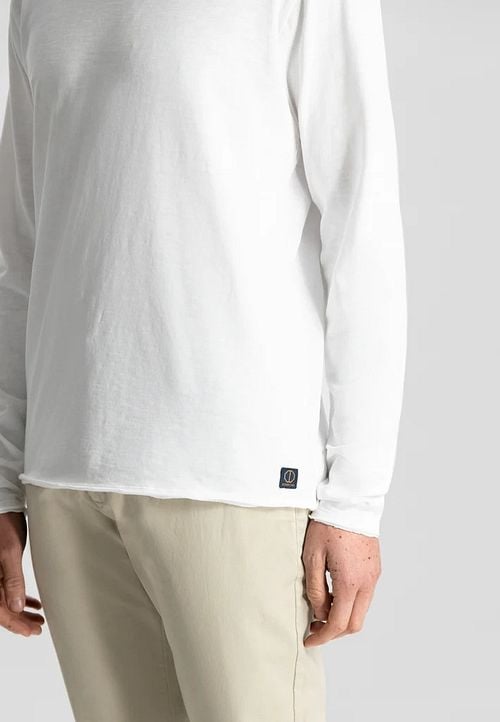 Dstrezzed Newman T-shirt White Model / Zijkant