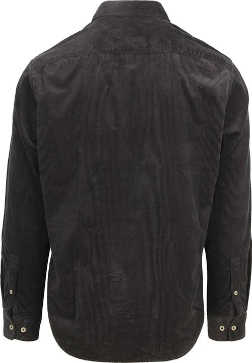 Marc O'Polo Hemd Corduroy Anthrazit Product / Achterkant