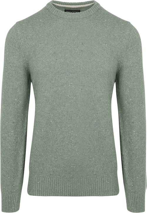 Marc O'Polo Pullover Tweed Wool Blend Green Product