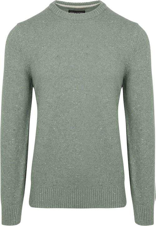 Marc O'Polo Pullover Tweed Wool Blend Grün Product