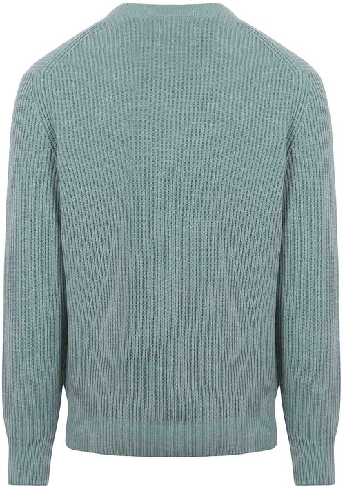 Marc O'Polo Pullover Wool Blend Steel Blue Product / Achterkant