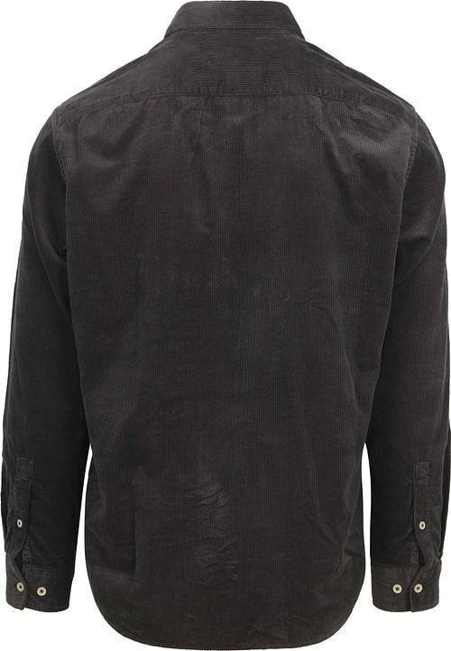 Marc O'Polo Shirt Corduroy Anthracite Product / Achterkant