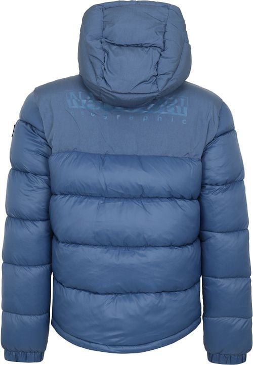 Napapijri Jacke Hornelen Blau Product / Achterkant