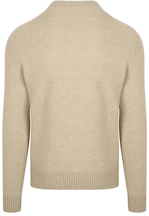 No Excess Sweater Jacquard Ecru Product / Achterkant