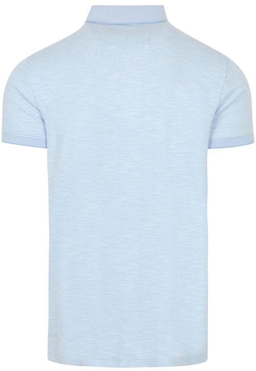 NZA Polo Corbin Lichtblauw Product / Achterkant
