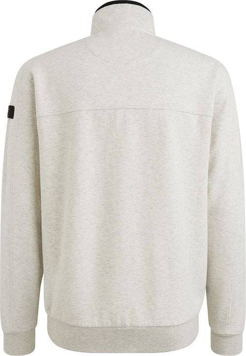 PME Legend Cardigan Interlock Greige Product / Achterkant