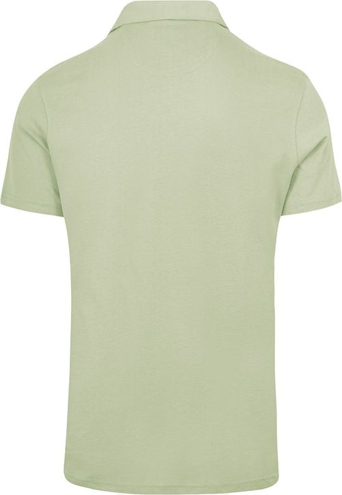 King Essentials The James Polo Shirt Sage Green Product / Achterkant