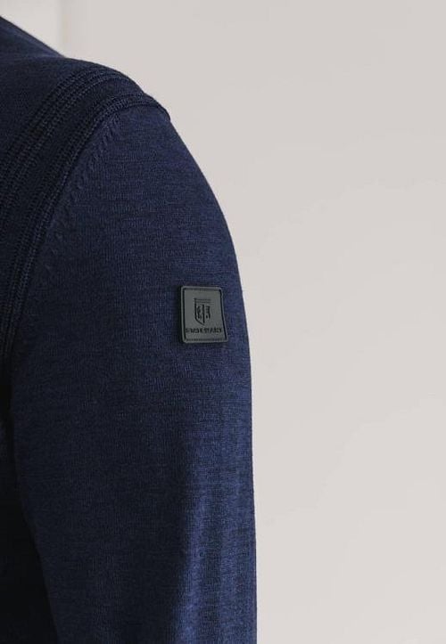 State Of Art Half Zip Pullover Navy Model / Detail