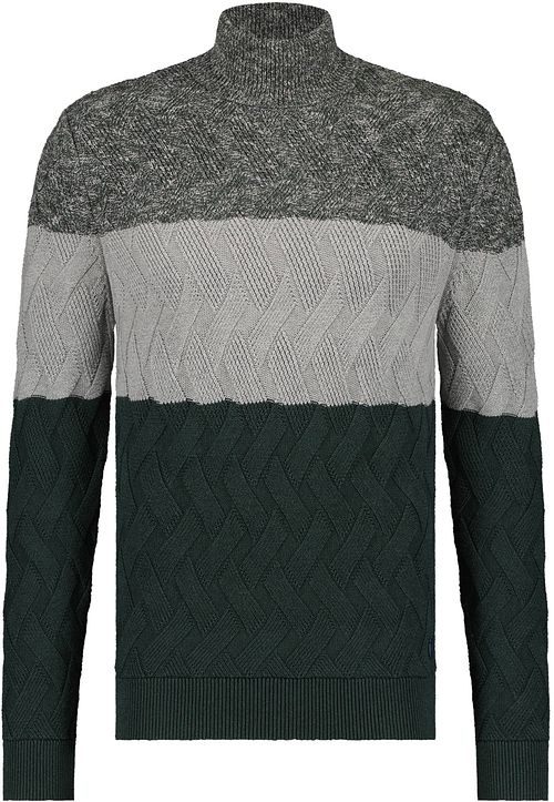State Of Art Turtleneck Stripe Dark Green Product
