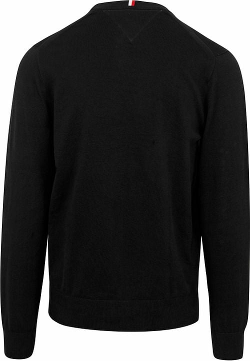 Tommy Hilfiger Pullover Rundhals Schwarz Product / Achterkant