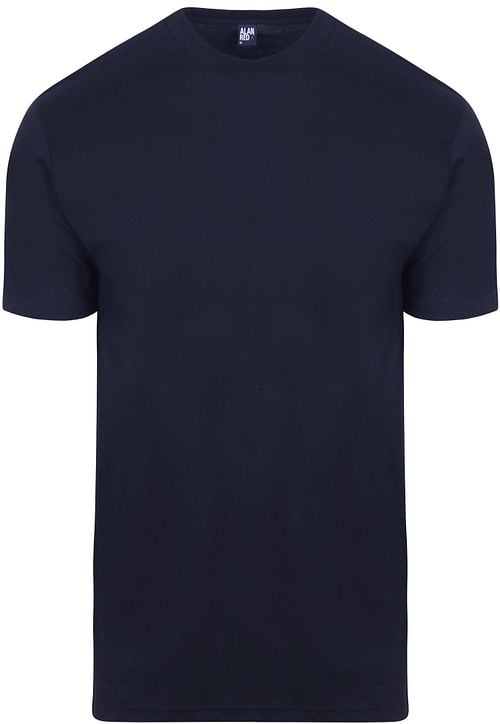 Alan Red T-shirt Virginia O-Neck Navy 2-Pack Product