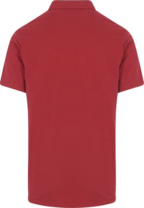 King Essentials The James Polo Shirt Red Product / Achterkant