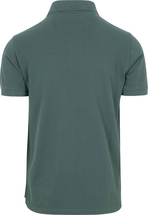 McGregor Piqué Polo Donkergroen Product / Achterkant