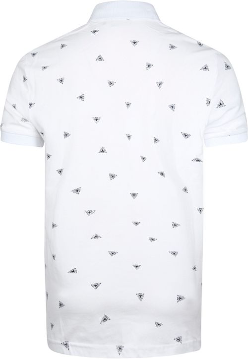 No Excess Polo Impression Blanche Product / Achterkant