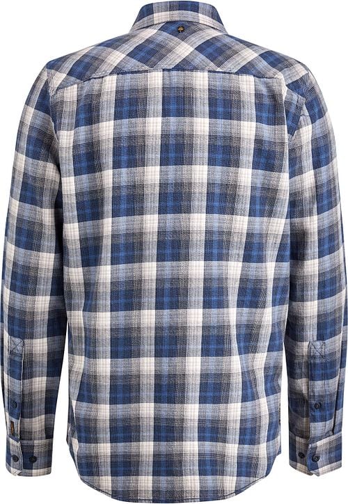 PME Legend Shirt Checks Blue Product / Achterkant