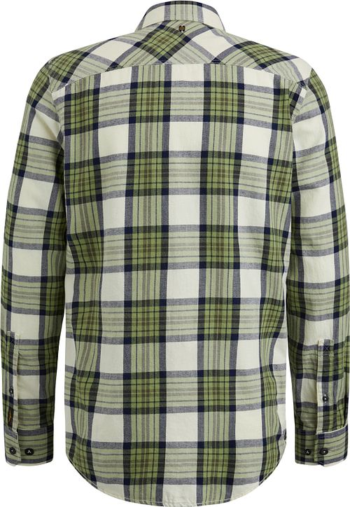 PME Legend Shirt Checks Green Product / Achterkant