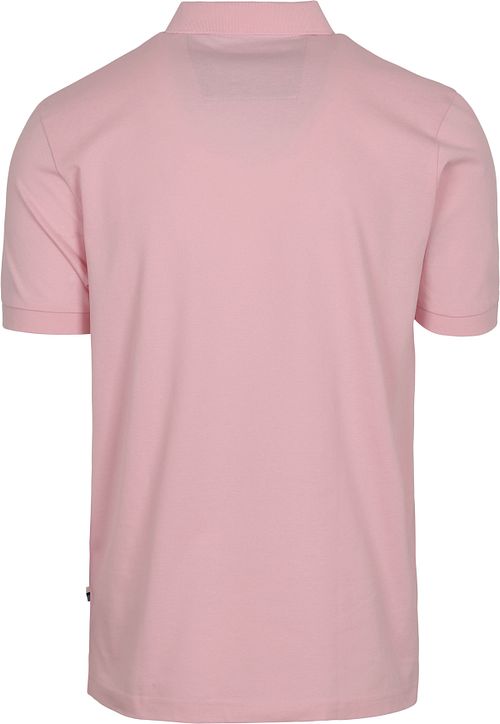 OLYMP Poloshirt Piqué Roze Product / Achterkant