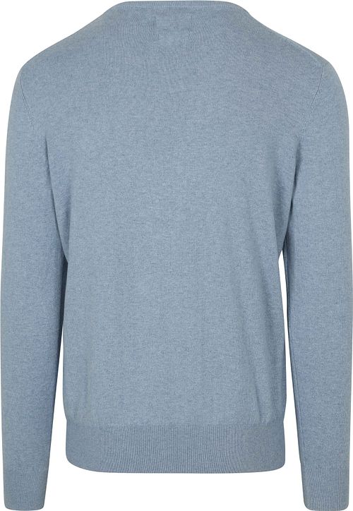 Steppin' Out Pullover Cotton Cashmere Sky Blue Product / Achterkant