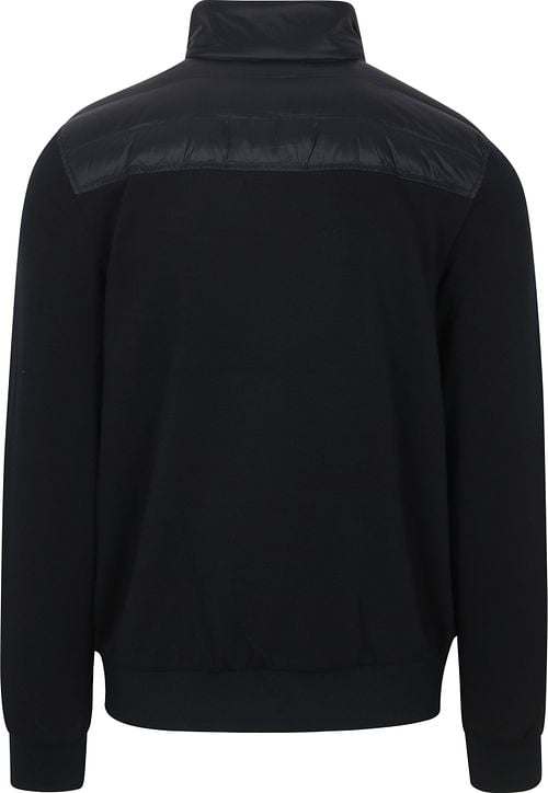 Tommy Hilfiger Cardigan Mix Media Jacket Navy Product / Achterkant