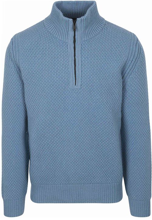 BOSS Pull Half Zip Kurano Blue Product