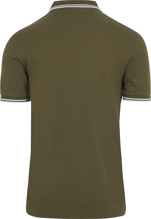 Fred Perry Polo M3600 Dark Green V25 Product / Achterkant