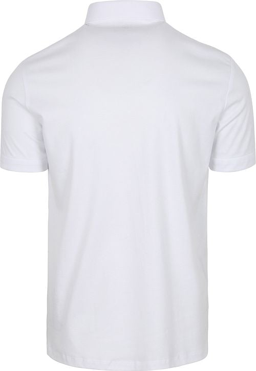 Desoto Poloshirt Essential White Product / Achterkant