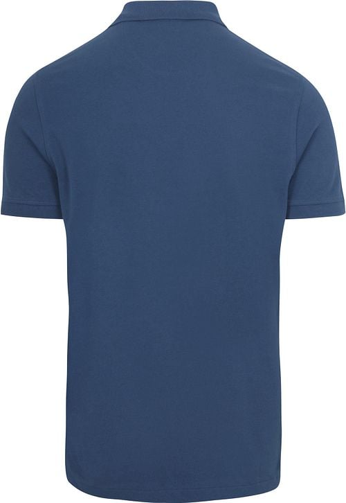 King Essentials The Rene Poloshirt Indigo Product / Achterkant