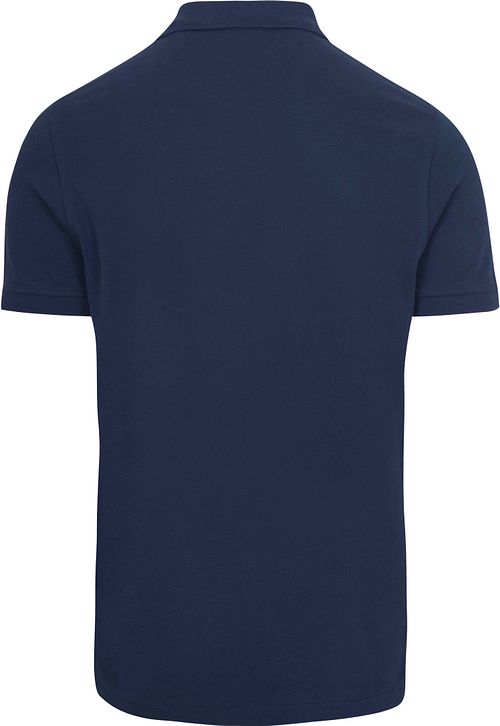 King Essentials The Rene Polo Marine Product / Achterkant
