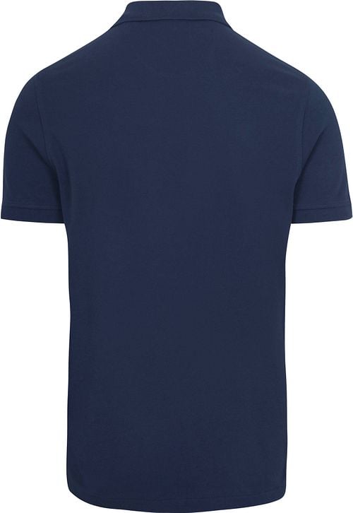 King Essentials The Rene Polo Shirt Navy Product / Achterkant
