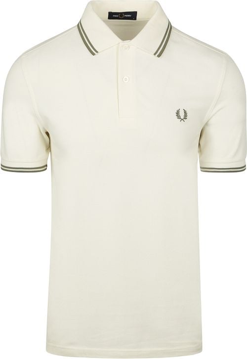 Fred Perry Polo Twin Tipped M3600 Ecru Product