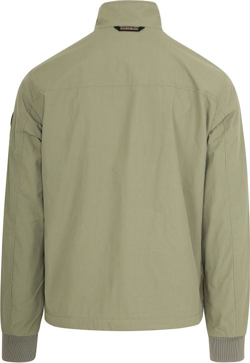 Napapijri Agard Jacke Armee Grün Product / Achterkant