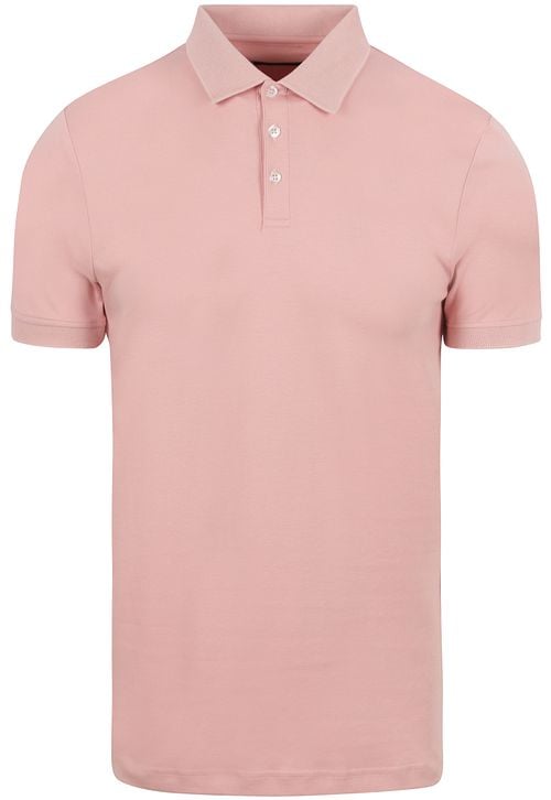 Suitable Liquid Poloshirt Hellrosa Product