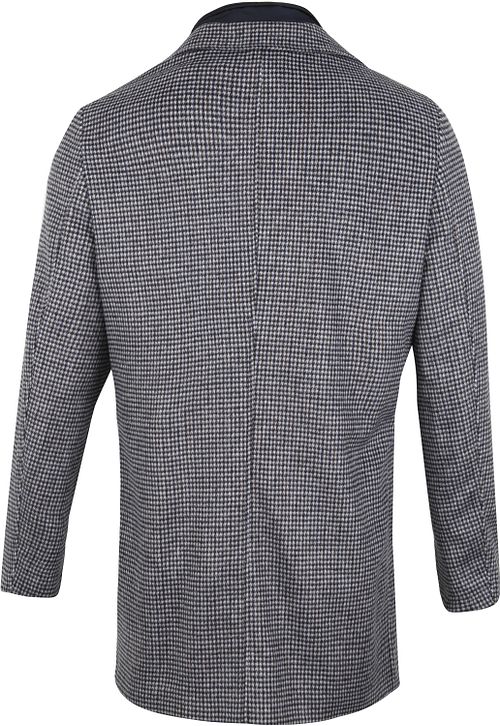 Suitable Stijn Coat Woolmix Brown Product / Achterkant