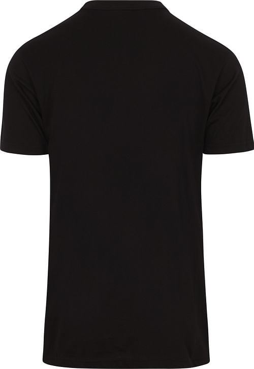 Alan Red T-Shirt Virginia Zwart (2 pack) Product / Achterkant