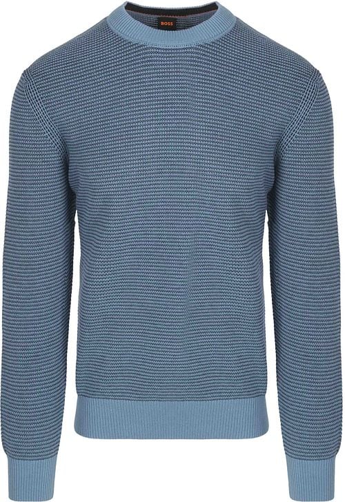 BOSS Pullover Amercury Blauw Product